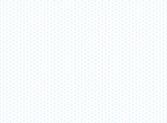 white background with pattern isometric