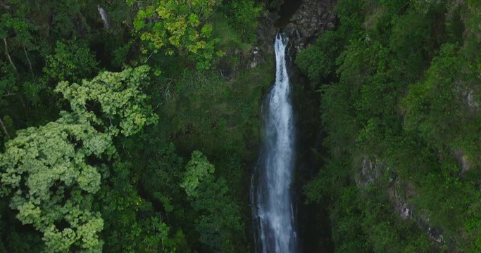 Two amazing waterfalls in the jungle