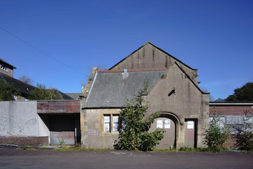 Part of Bangour Village Hospital; Dechmont, near Livingston, Scotland.  The site has been unused since the last patients in 2004..