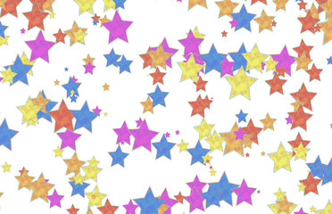 colored stars 