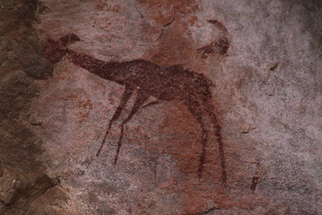Ancient cave paintings 
