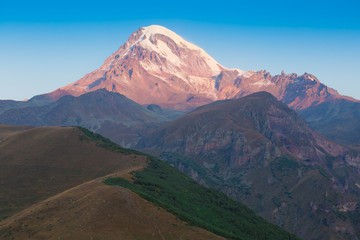 Fototapeta na wymiar Georgia. Mount Kazbek