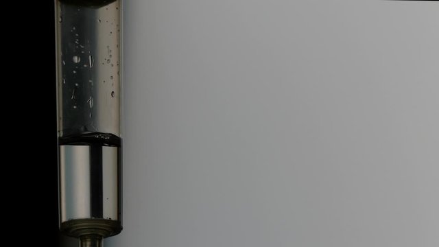 Set saline iv bag infusion dripping slowly, therapy treatment patient chemotherapy in hospital Medical Concept,treatment emergency and injection drug infusion. selective focus