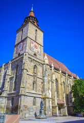 Fototapeta premium Historic saxon church in Romania