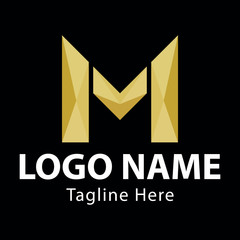 M letter logo 