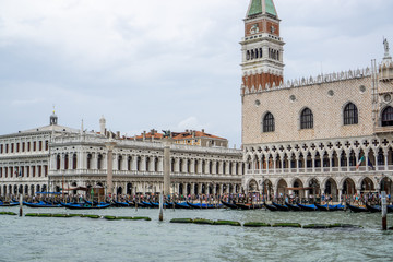 doges palace and campanile in venice