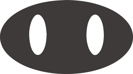 豚の鼻アイコンイラスト