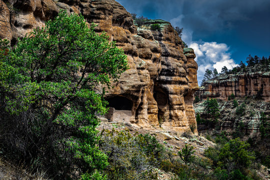 Gilla Cliff Dwellings is a National Monument