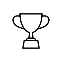 trophy icon trendy