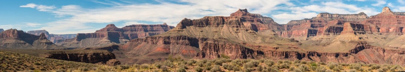 Hiking down the Grand Canyon National Park 15