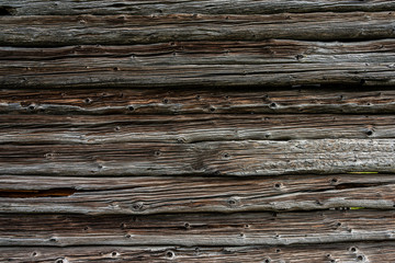 old wooden house wall, background