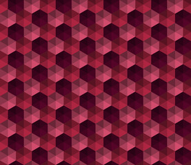 Abstract seamless hexagon pattern. Background design for prints, textile, fabric, package, cover, greeting cards.