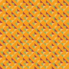 Abstract seamless triangle pattern. Background design for prints, textile, fabric, package, cover, greeting cards.