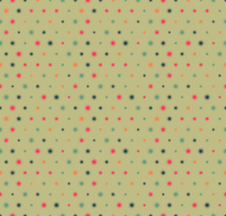 Vector seamless illustration of multicolor stars pattern. Colored geometric vector background.