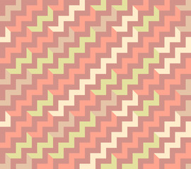 Seamless abstract zigzag textile pattern. Multicolor modern stylish background cover geometric shapes.