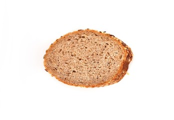 Bread isolated on a white background