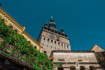 Fototapeta premium Cityscape of Sighisoara, Romania, Europe