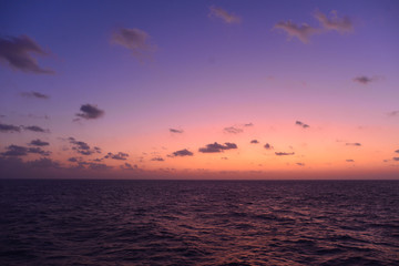 Sonnenuntergang im Südägäischen Meer, Griechenland