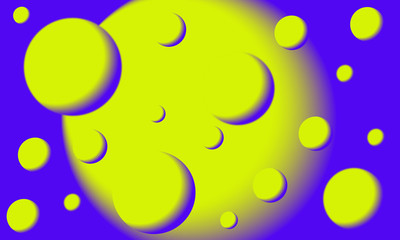 FLUORESCENT BUBBLE WEB  BANNER