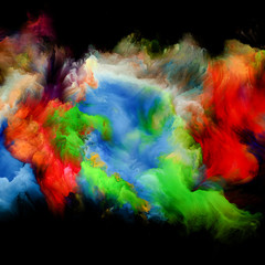 Obraz na płótnie Canvas Colorful Abstract Smoke