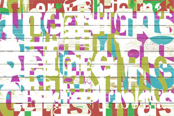 ビンテージ板張