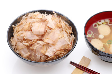 鰹節　ご飯