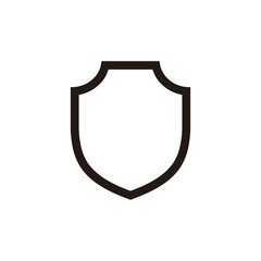 Shield icon vector
