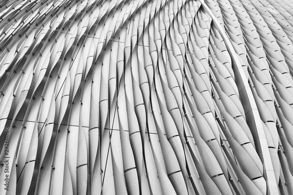 Aufkleber exterior of modern architecture. building abstract background