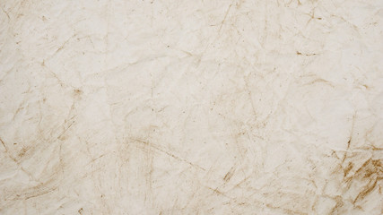 rough beige paper grunge background texture for design