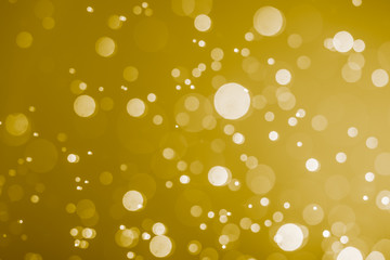 Abstract Yellow bokeh defocus Background.