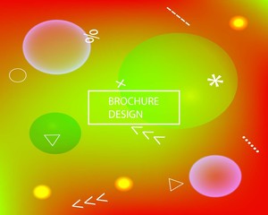 Soft color gradient background.