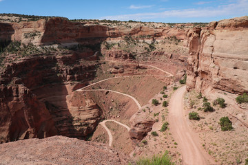 Canyonlands Switchback Roads