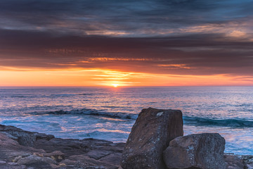 Colourful Sunrise Seascape