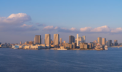 Fototapeta premium 2019 東京風景 晴海 夕暮れ