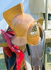ancient warrior helmet