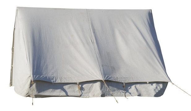 White Canvas No Name Tent