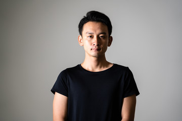 トレーニングウェア姿のスポーツマン