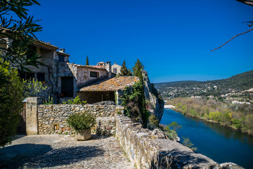 Naklejka premium Aiguèze, Gard, Occitanie, France.