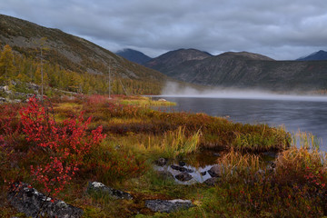 Lake in the mountains, Magadan region, Kolyma, Jack London lake