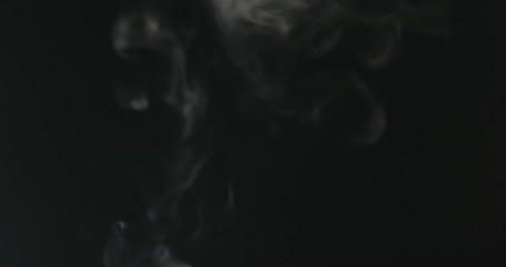 Fototapeta premium water mist over black background