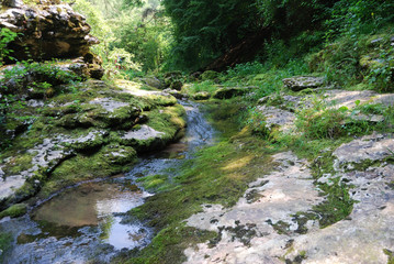 God's Bridge cave - 15 km north of Vratsa, Bulgaria.