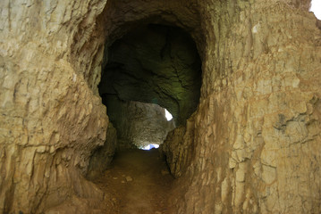 God's Bridge cave - 15 km north of Vratsa, Bulgaria.