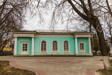 the historical part of the city Serpukhov in Moscow Oblast,  Russia, located at the confluence of the Oka and the Nara Rivers