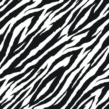 zebra tiger leather pattern graphic print design