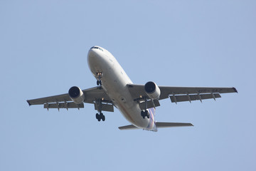 Fototapeta na wymiar Airbus A300-600 of Thai airway