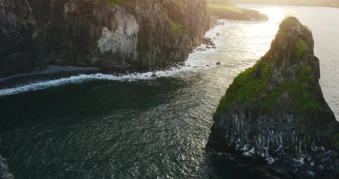 Exploring the coast from the sky
