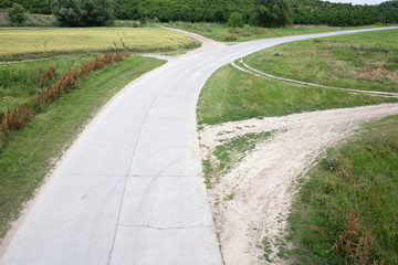 Road as a life.