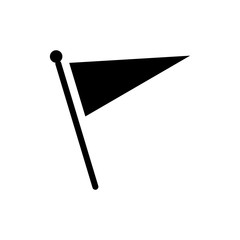 flag icon trendy flat design