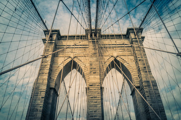 Fototapeta premium brooklyn bridge in new york