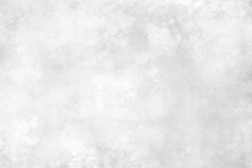 Concrete wall white color for background. Old grunge textures with scratches and cracks. White painted cement wall texture.